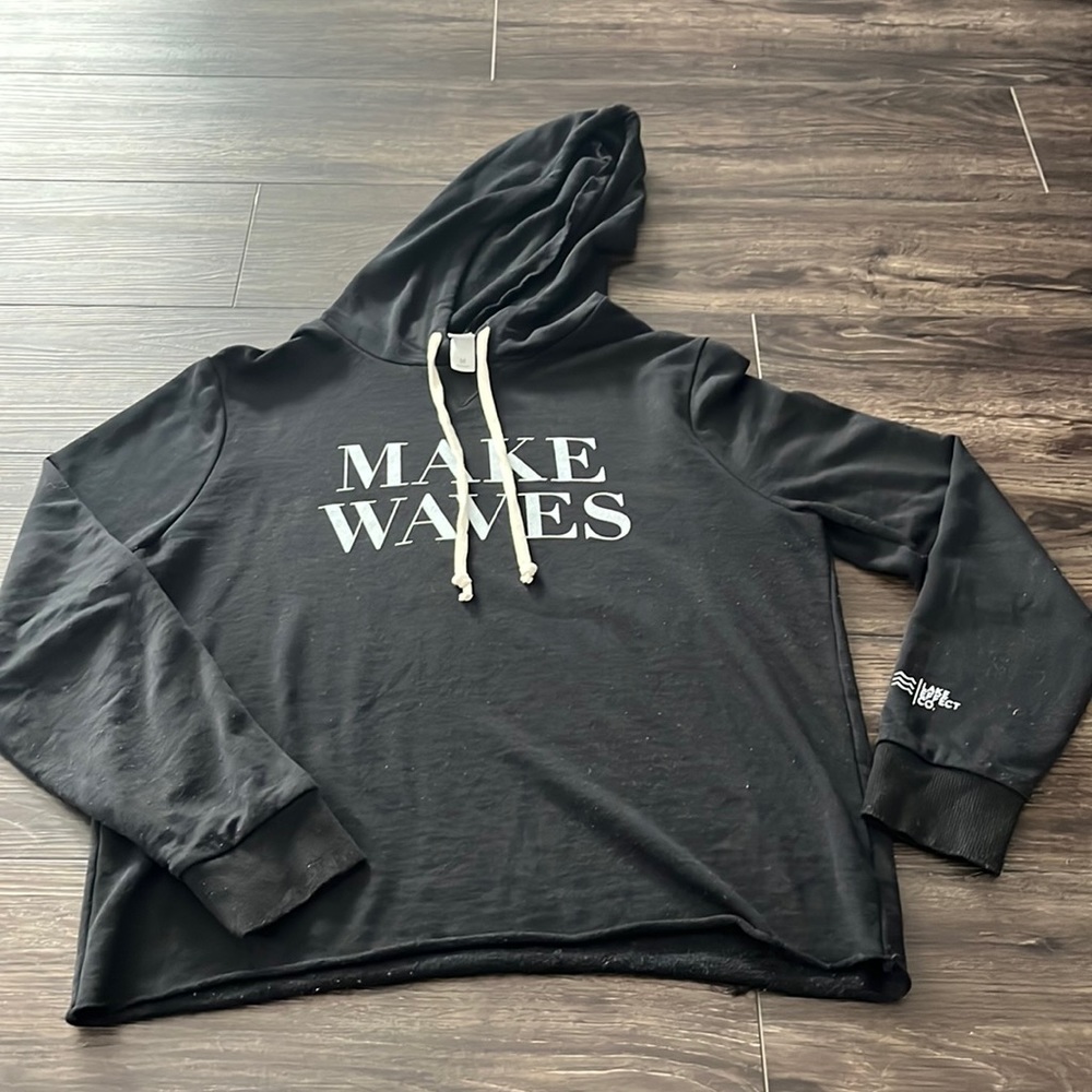 Lake Effect Co. Make Waves Cropped Hoodie